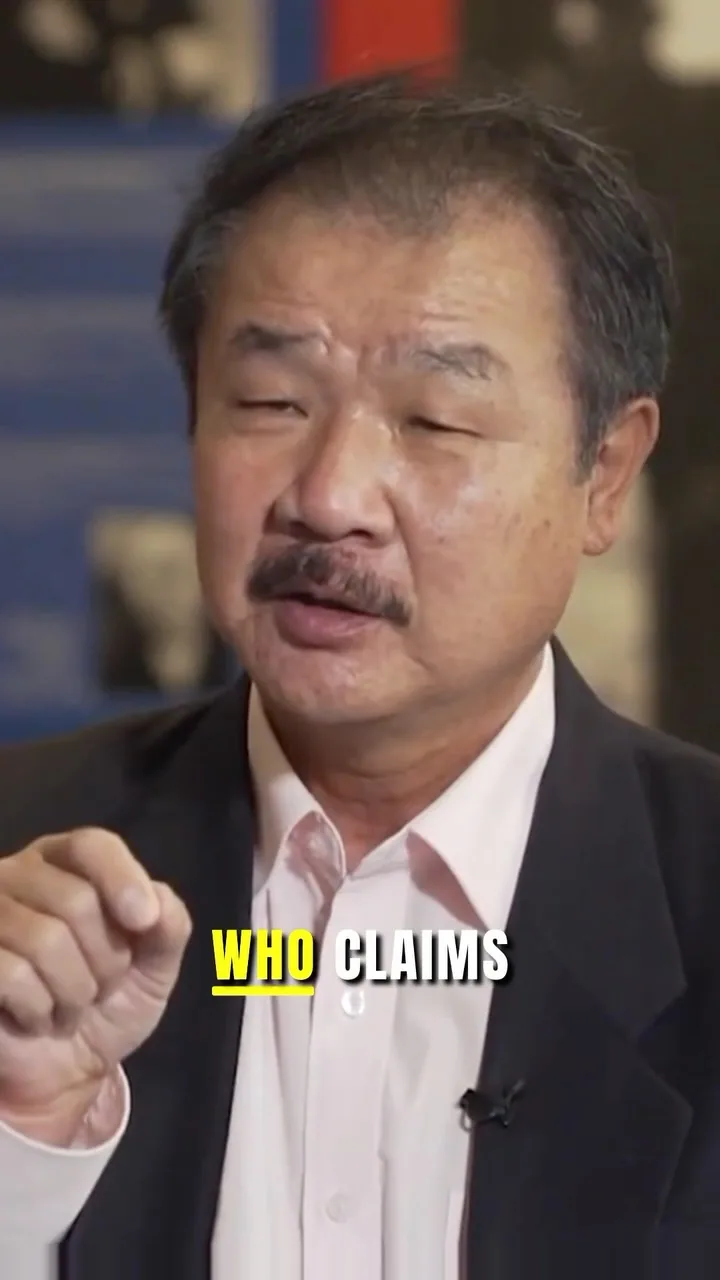 표지 프레임: 인터뷰에서 말하는 장태한. 자막 “who claims”